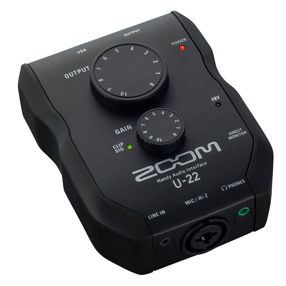 U-22 аудиоинтерфейс Zoom