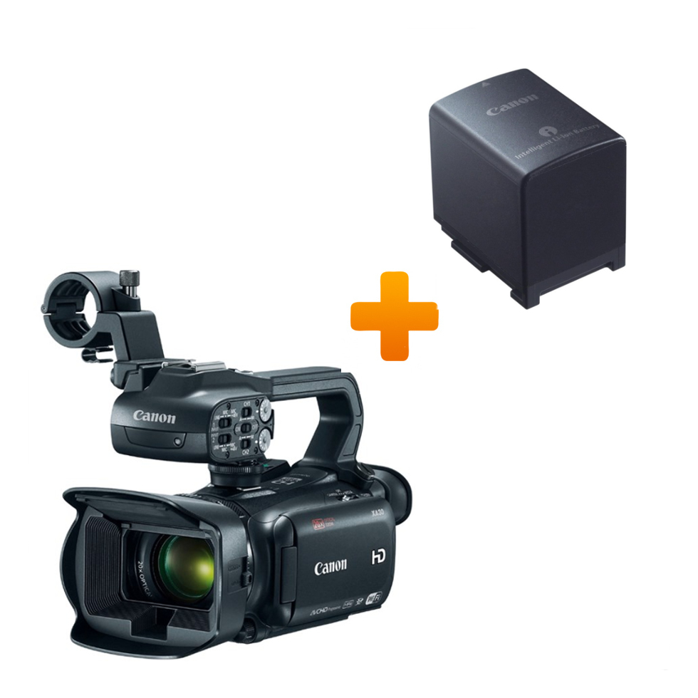 XA30 + BP-820 Power Kit камера и дополнительный аккумулятор Canon