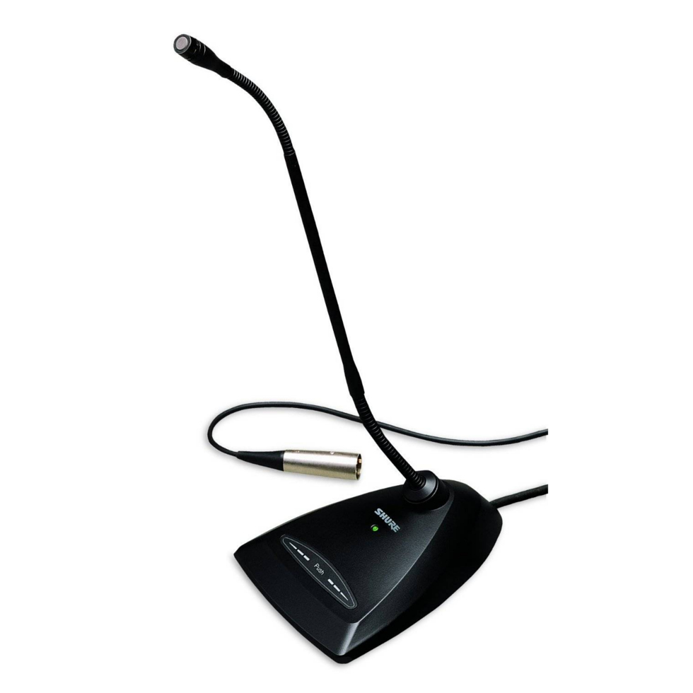 MX412D/C микрофон на гибком держателе Shure