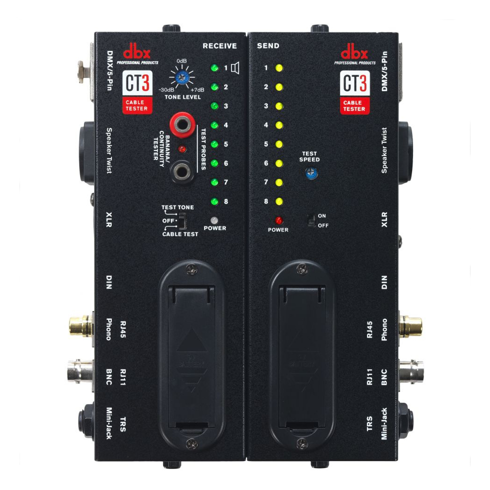 CT3 тестер для кабелей DBX