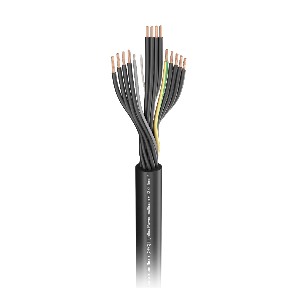 SC-ATRIUM FLEX, конструкция: 13 х 2,5 кв. мм силовой мультикор кабель Sommer Cable