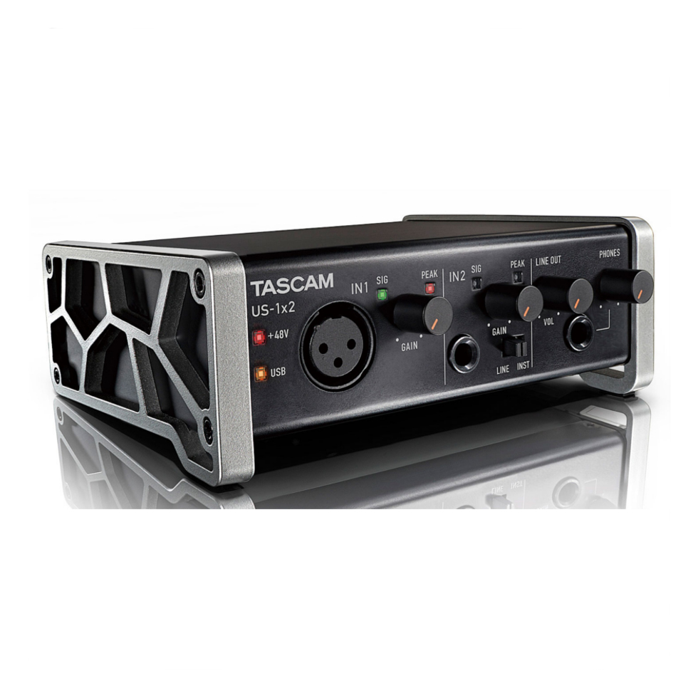 US-1x2 USB аудио/MIDI интерфейс Tascam