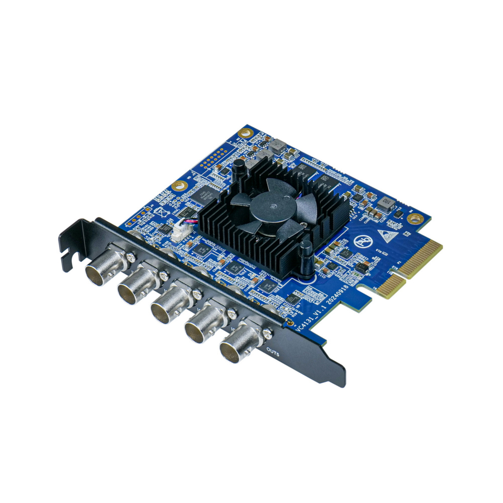VP51 PCIE 5 каналов SDI захват-воспроизведение AVMatrix