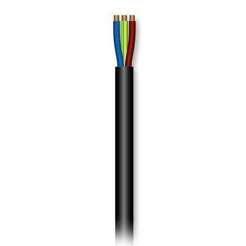 SC-SILCOFLEX BLK силовой кабель 3х1,5 мм², силикон, VDE 0295, чёрный Sommer Cable