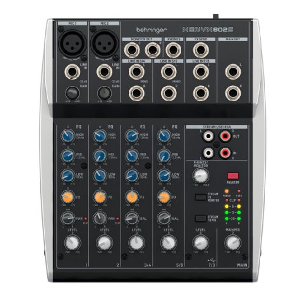 XENYX 802S аналоговый микшер Behringer