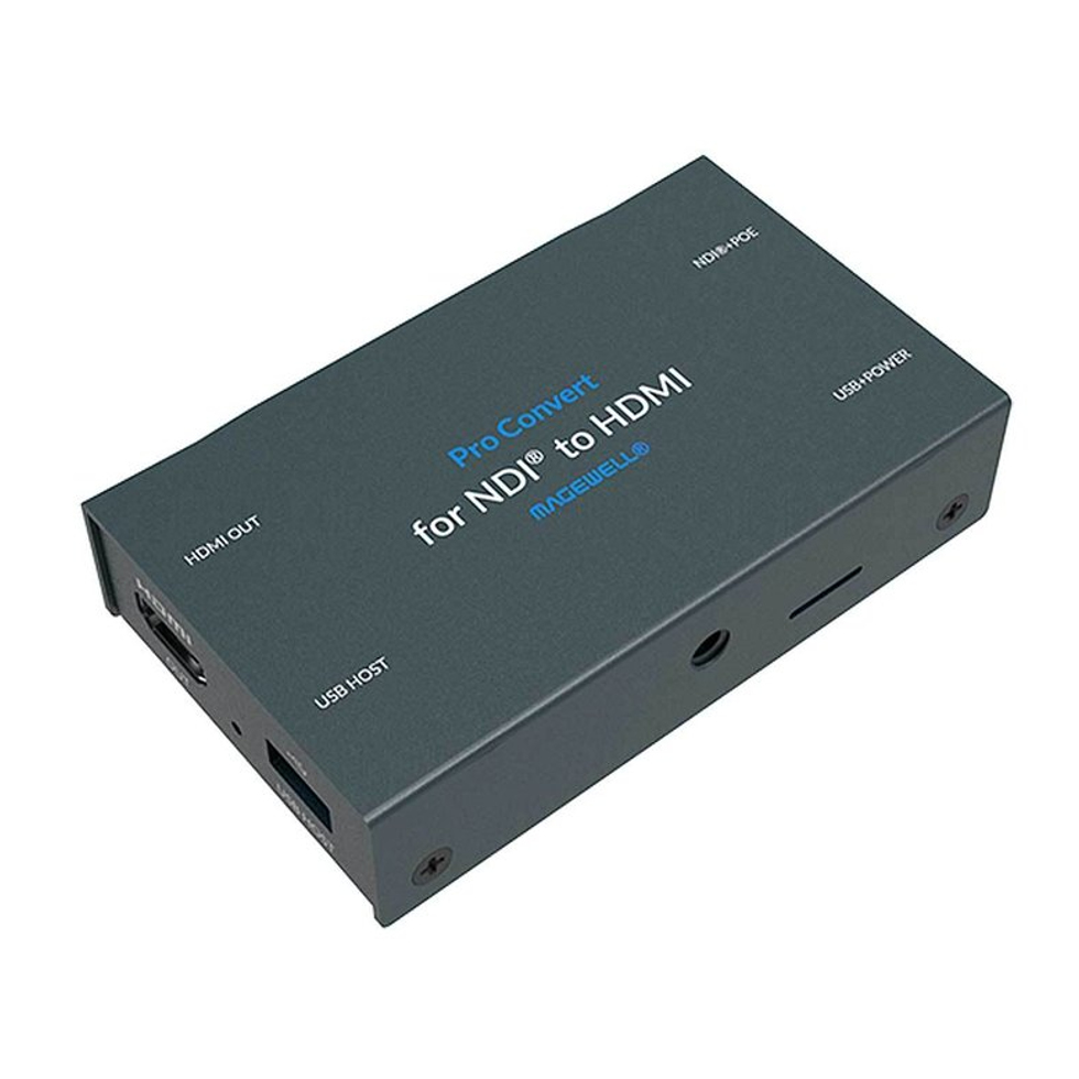 Pro Convert NDI to HDMI конвертер Magewell