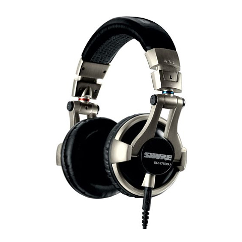 SRH750DJ профессиональные DJ наушники Shure