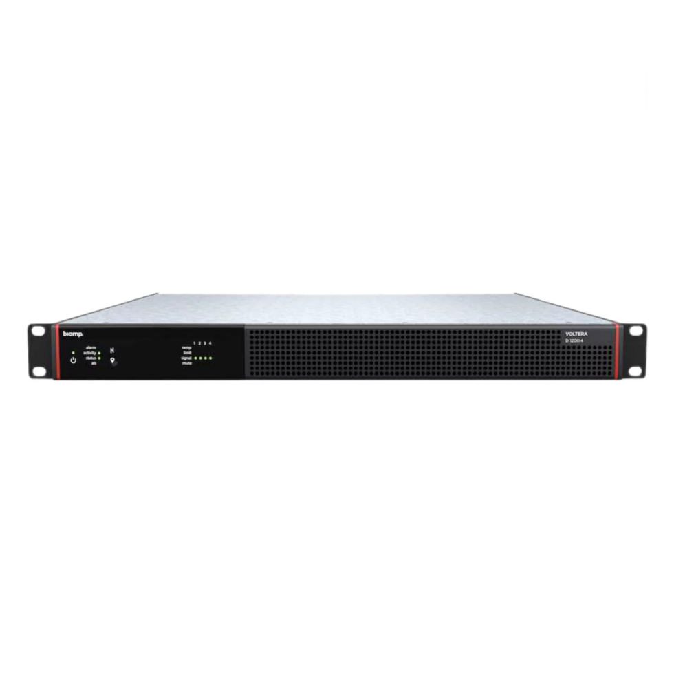 Voltera D 1200.4 4-канальный цифровой усилитель мощности Biamp