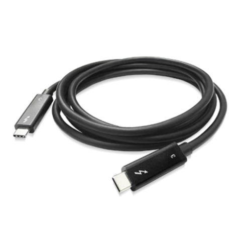 Cable, Thunderbolt 3, 0.7m, 40Gb, Black, 100W кабель Sonnet