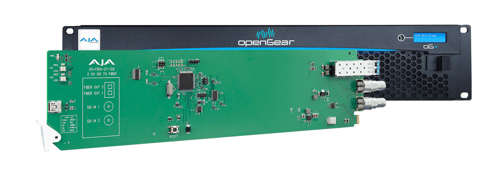 OG-FIDO-2T-12G конвертер AJA