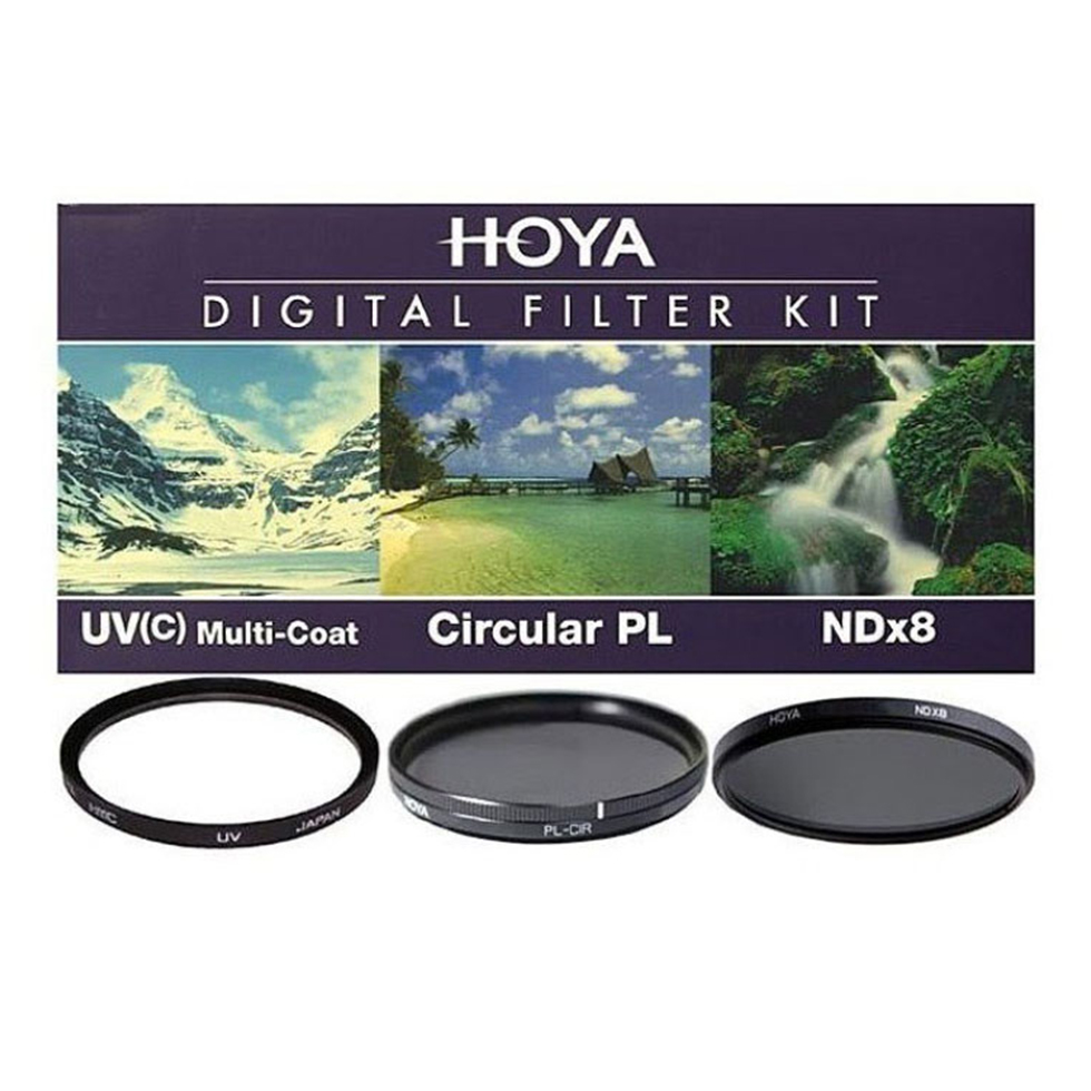 KIT: UV (C) HMC MULTI, PL-CIR, NDX8 43MM набор фильтров Hoya