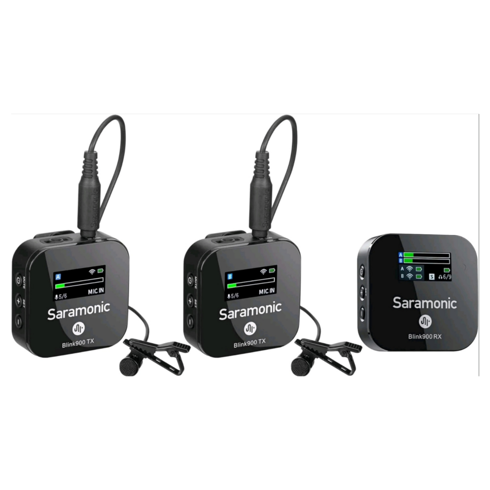 Blink900 B2R радиосистема приемник + 2 передатчика Saramonic