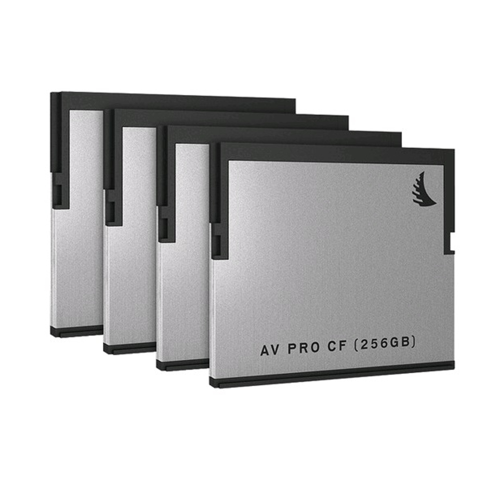 AVP128CFX4 комплект из 4 карт памяти  CF 128 GB Angelbird