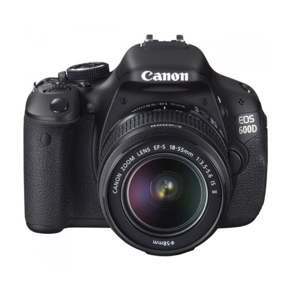 EOS 600D KIT 18-55 IS II зеркальный фотоаппарат Canon