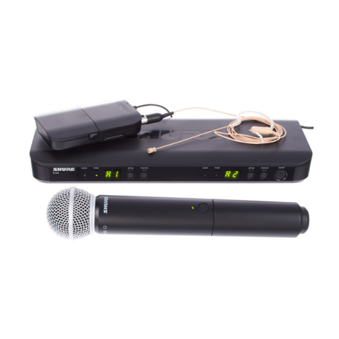 BLX1288E/MX53 M17 двухканальная радиосистема Shure