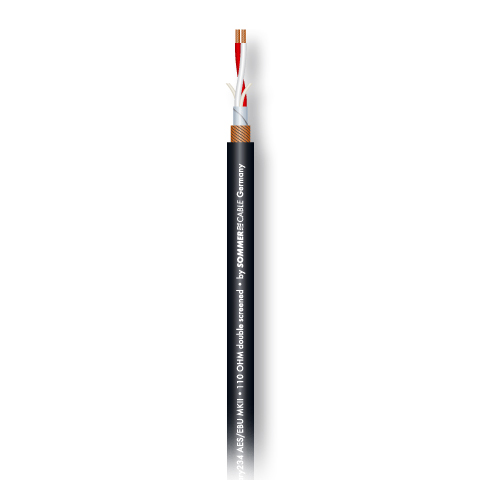 SC-BINARY 234 AES/EBU MKII BLK цифровой кабель AES/EBU&DMX, 2x0,34 мм², чёрный Sommer Cable