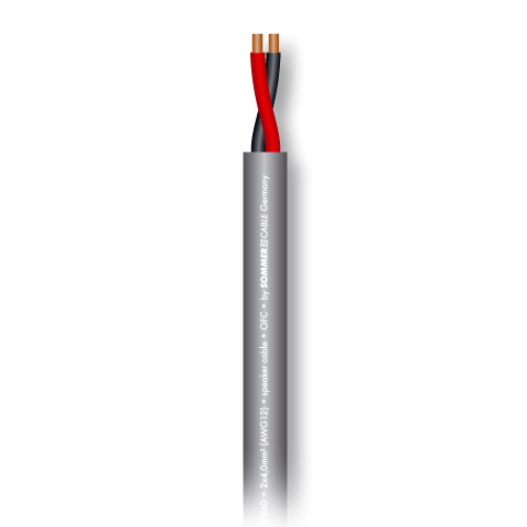 SC-MERIDIAN SP240 GRY акустический кабель, 2x4,0 мм², серый Sommer Cable