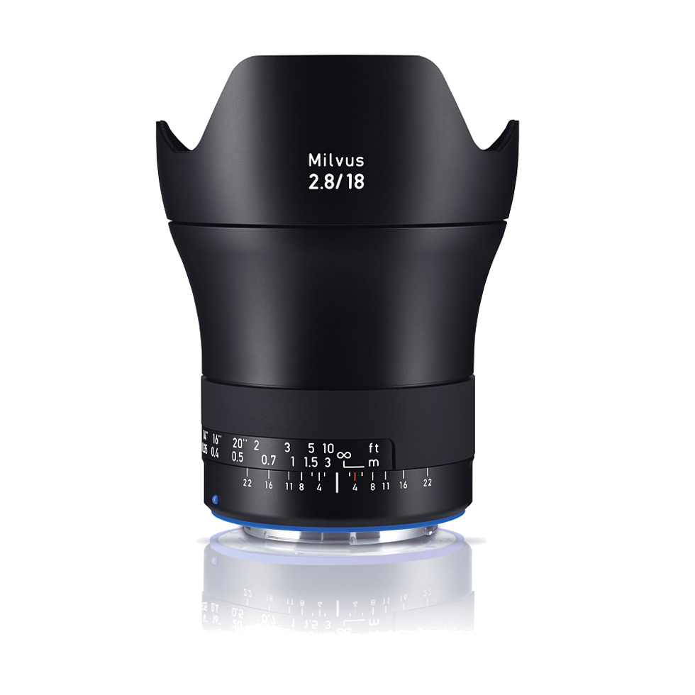 Milvus 2,8/18 ZE объектив Carl Zeiss