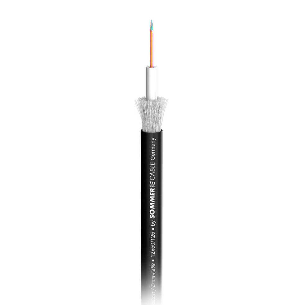 SC-OCTOPUS-G OM3 96, оболочка:  FRNC / LSZH 12,8 мм, цвет: черный оптоволоконный кабель Sommer Cable