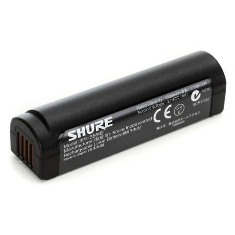 SB902 аккумулятор для передатчика систем GLXD Shure