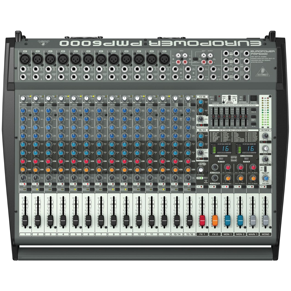 PMP6000 микшер-усилитель Behringer