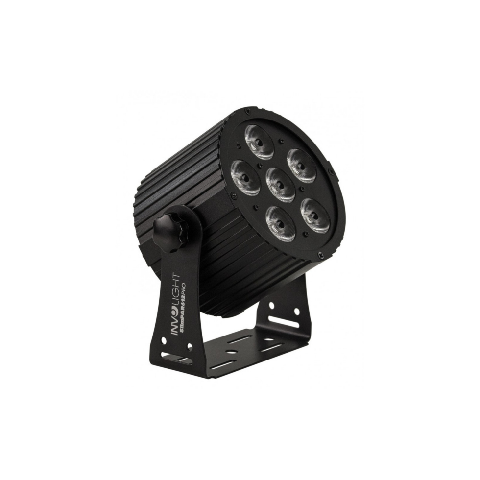 SLIMPAR612PRO светодиодный прожектор 6 x12Вт. RGBWA/UV 6-в-1 мультичип. Involight