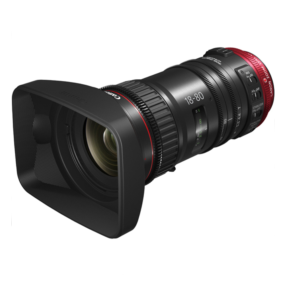 CN-E18-80mm T4.4 L IS KAS S кинообъектив Canon