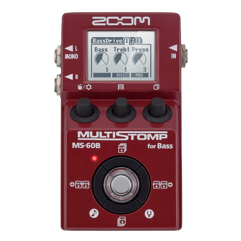 MS-60B мультипедаль эффектов Zoom