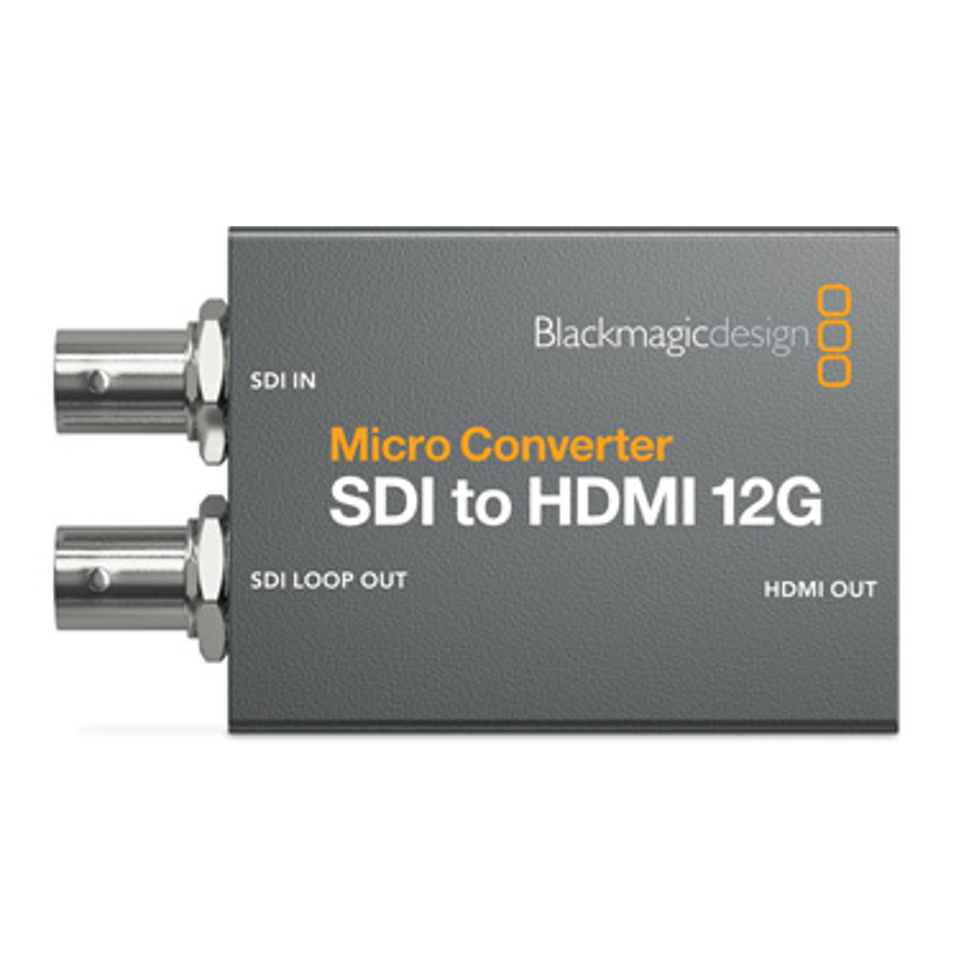 Micro Converter SDI to HDMI 12G PSU микро-конвертер Blackmagic