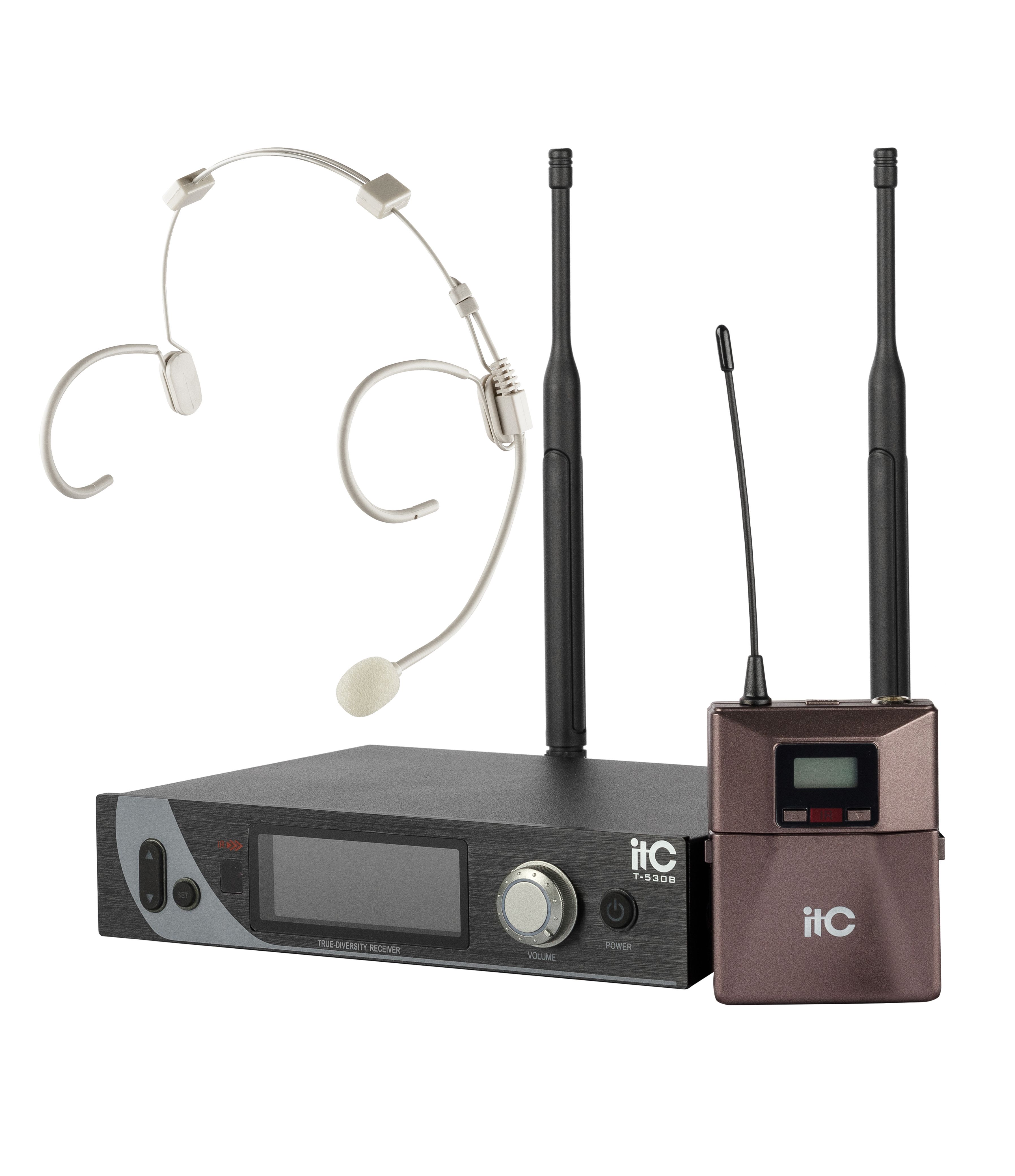 T-530C UHF радиосистема одноканальная ITC
