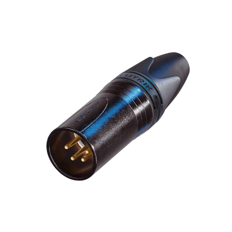 NC4MXX-B кабельный разъем XLR Neutrik