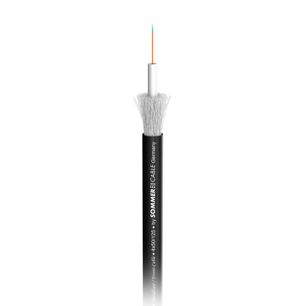SC-OCTOPUS-G OM3 7,0 мм, черный оптоволоконный кабель Sommer Cable