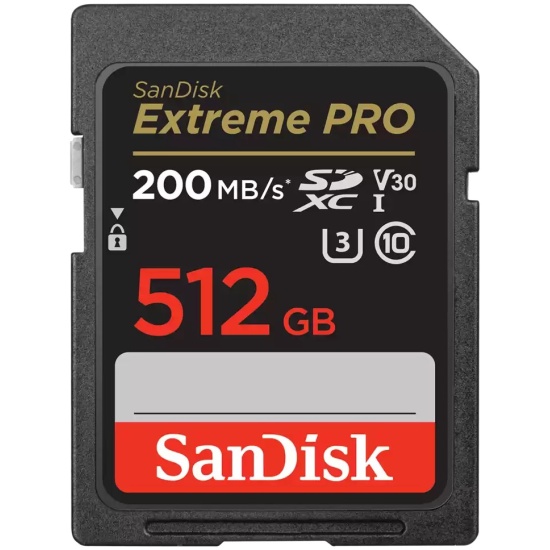 SDSDXXY-512G-GN4IN Extreme Pro SDXC 512GB карта памяти SanDisk