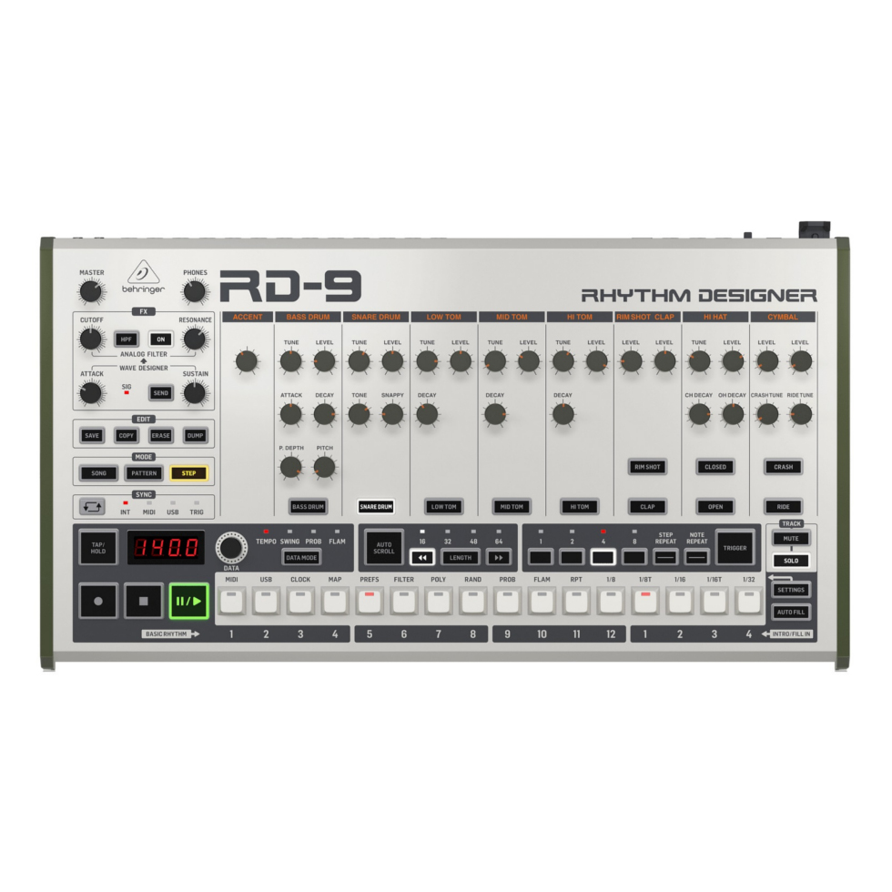 RD-9 аналоговая драм-машина Behringer