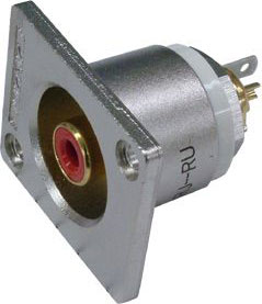 RJ-RU RED разъем RCA, phono Canare