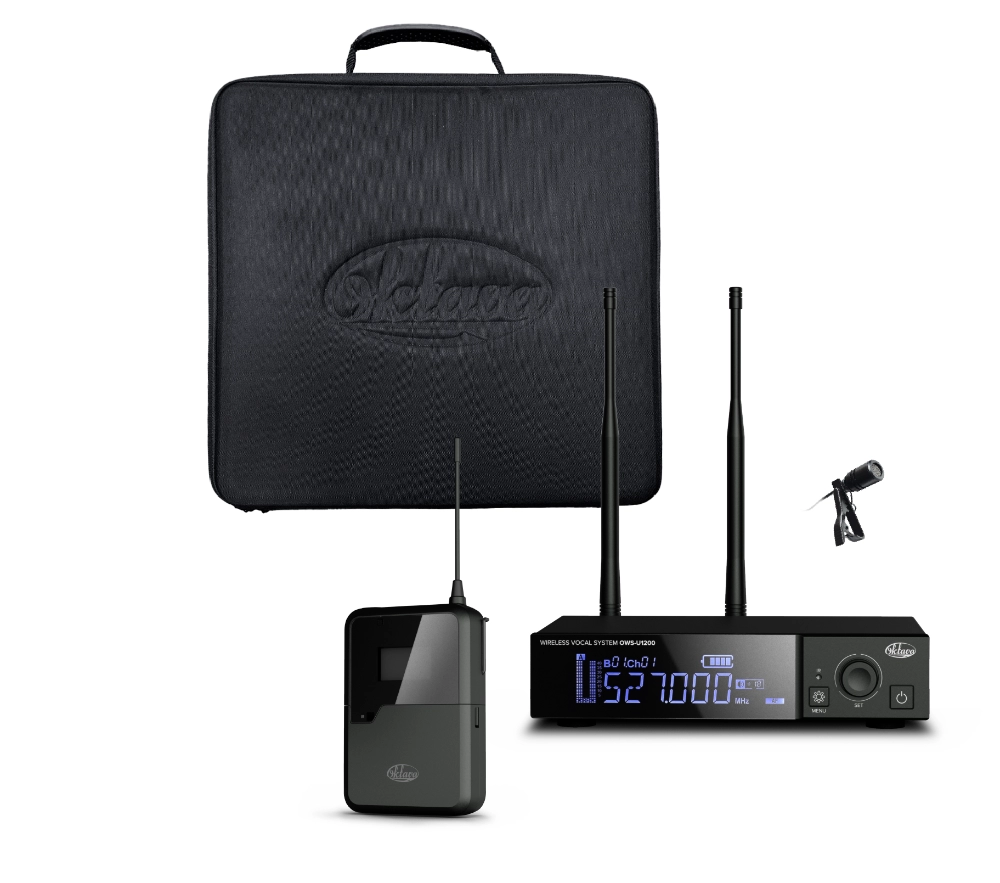 OWS-U1200L02 plus радиосистема с петличным микрофоном L02 в кейсе Октава