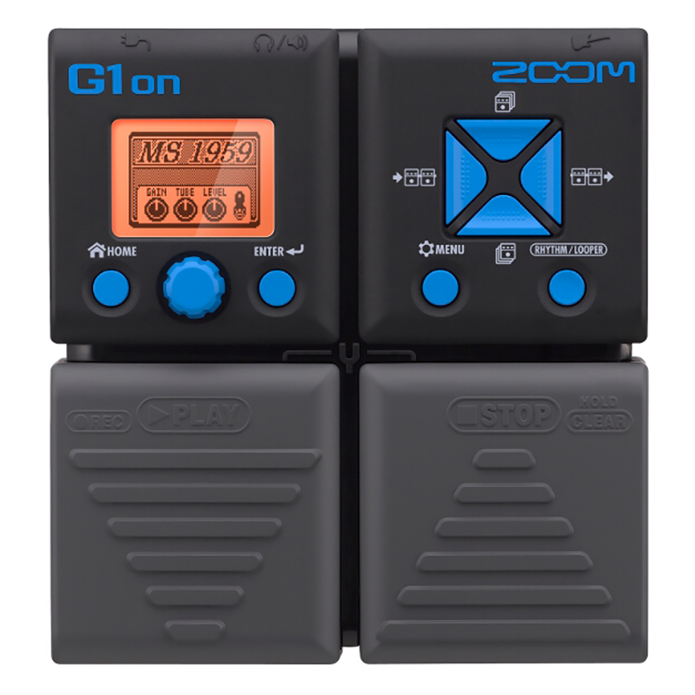 G1on процессор эффектов для электрогитары Zoom