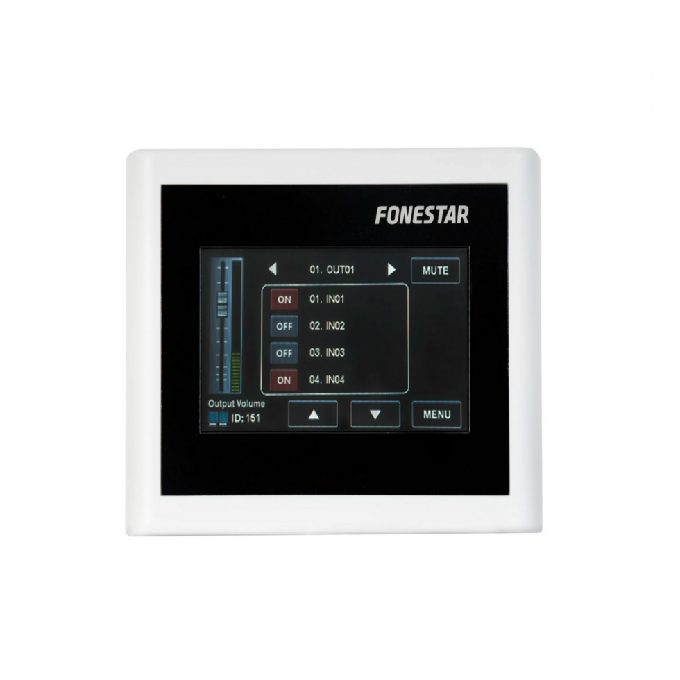 MPX-460P настенная сенсорная панель FONESTAR