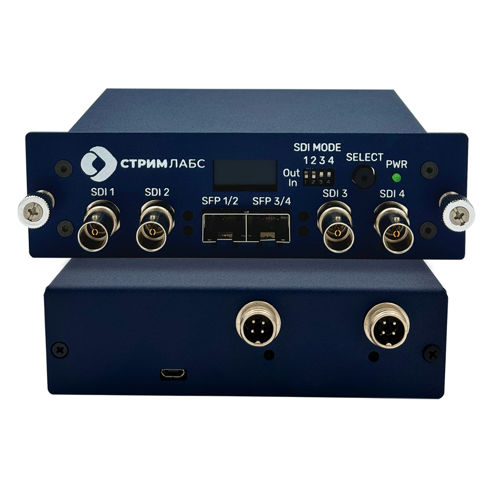 MXO медиаконвертер MediaXOptic оптический Stream Labs