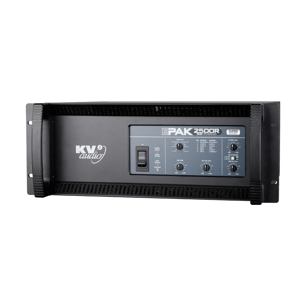 EPAK2500R усилитель мощности KV2Audio