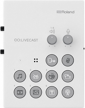 GO:LIVECAST портативная студия для живого потокового вещания на базе смартфона Roland