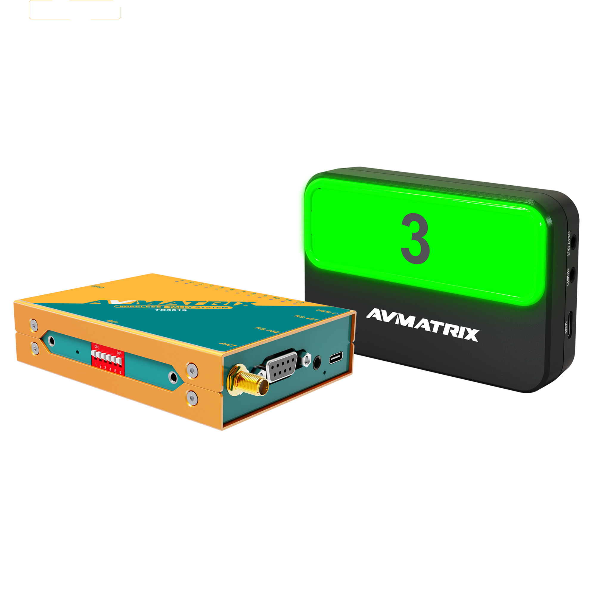 TS3019-4 Tally комплект сигнализации для 4-х камер AVMatrix