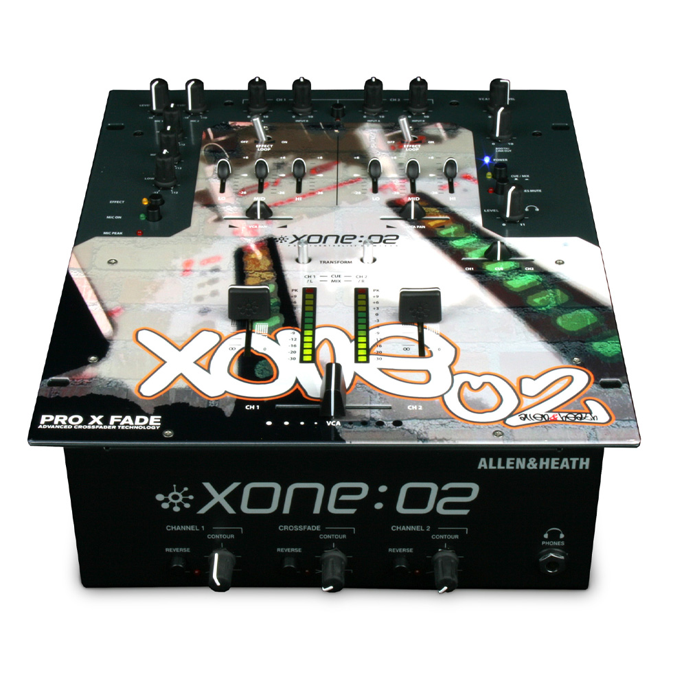 XONE2:02 DJ скрэтч-микшер Allen&Heath