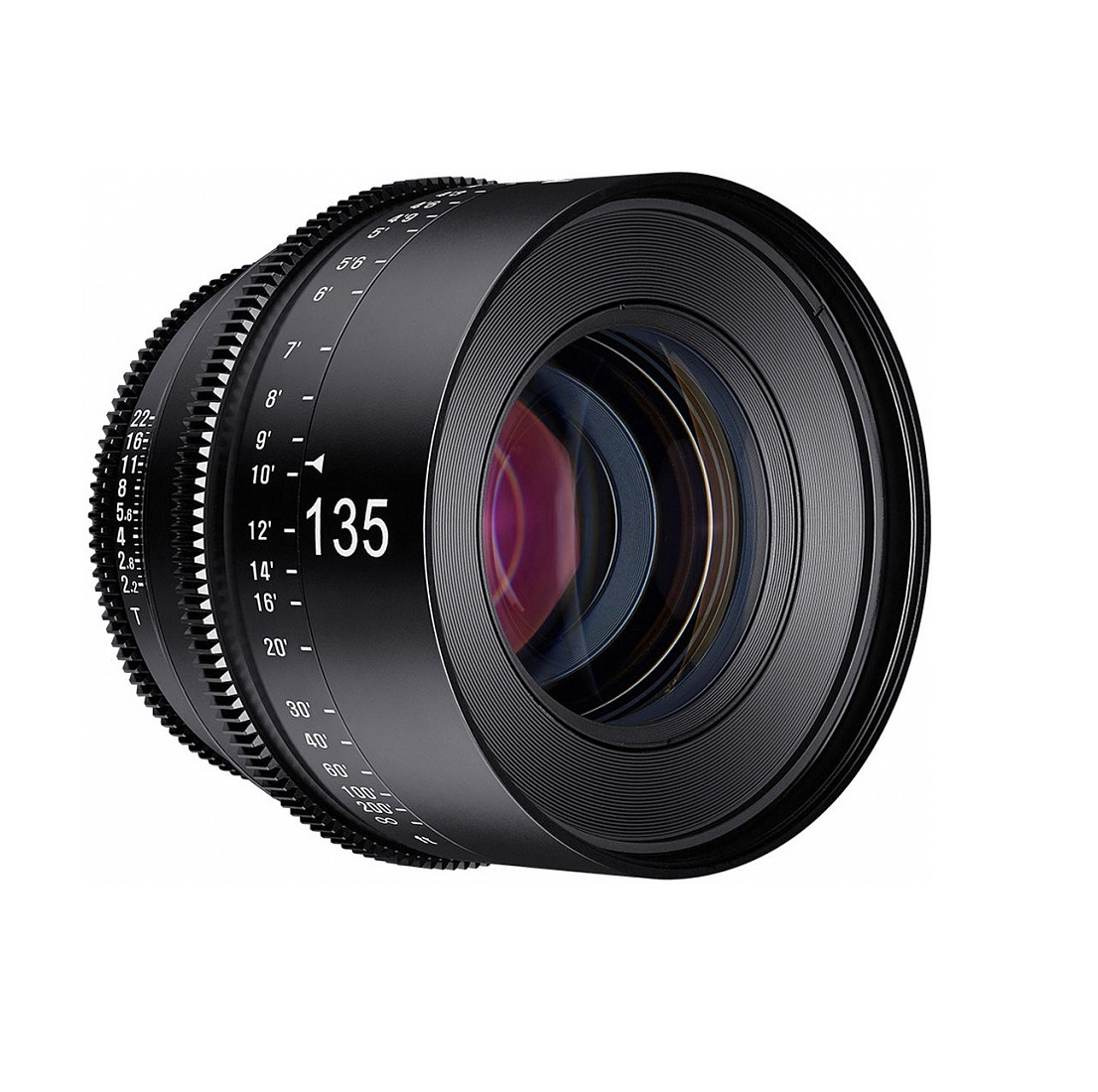 XEEN 135mm T2.2 FF CINE Lens MFT кинообъектив с алюминиевым корпусом Samyang