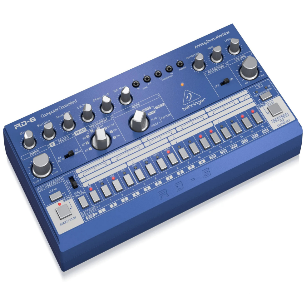 RD-6-BU аналоговая драм-машина Behringer