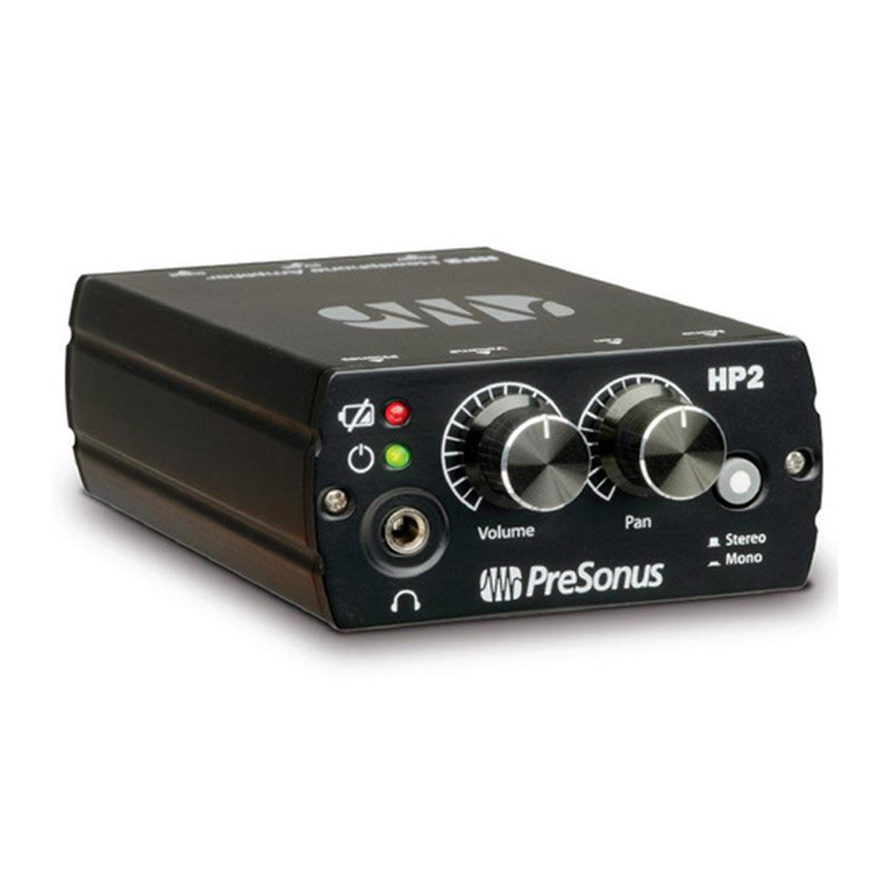 HP2 персональный мониторный усилитель для наушников PreSonus