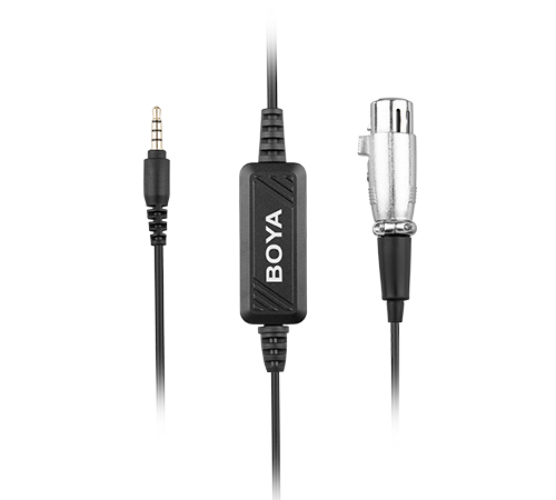BY-BCA6 адаптер-переходник XLR мама - 3,5 mm Stereo Boya