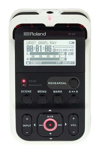 R-07 (WH) портативный рекордер Roland