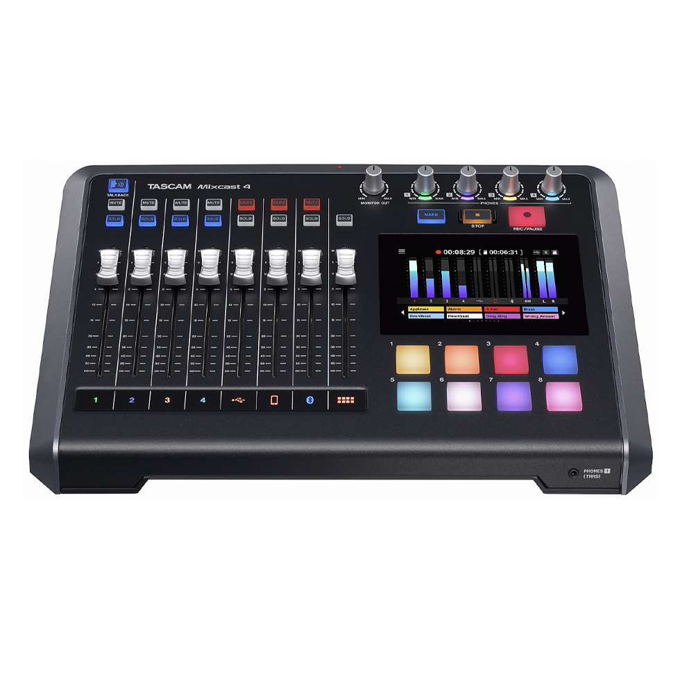 MixCast 4 аудиоинтерфейсное устройство для интернет-вещания Tascam