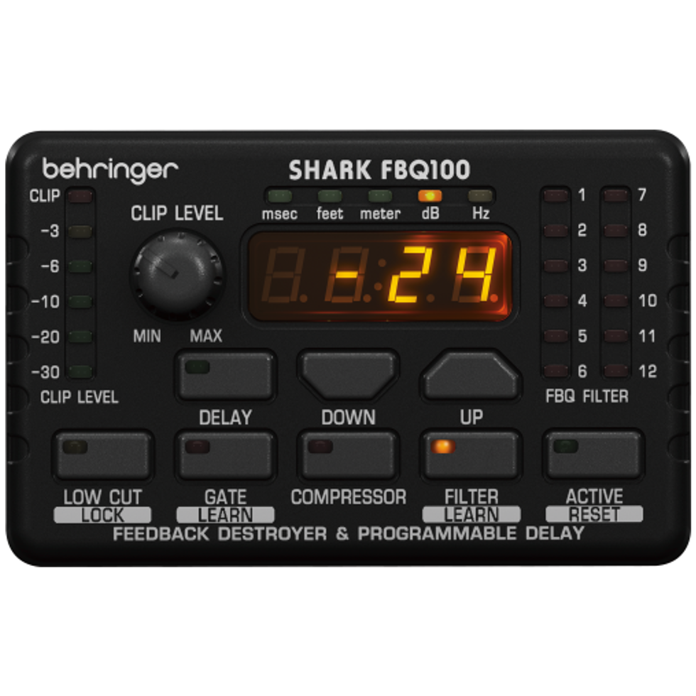 FBQ100 цифровой подавитель обратной связи Behringer